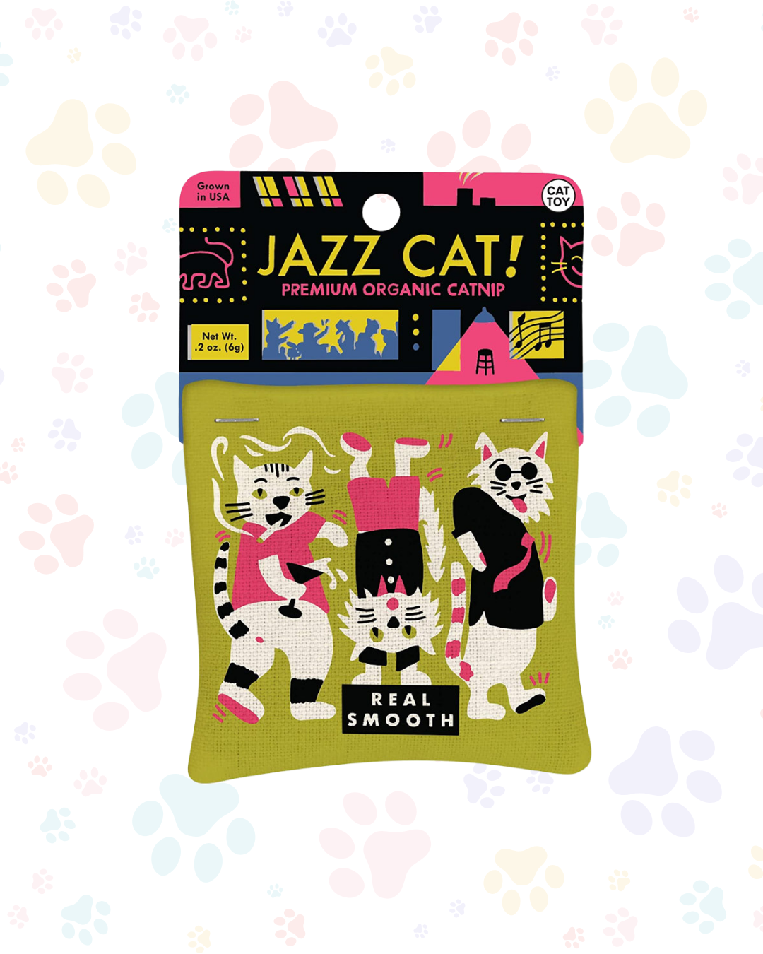 Jazz Cat! Catnip Toy