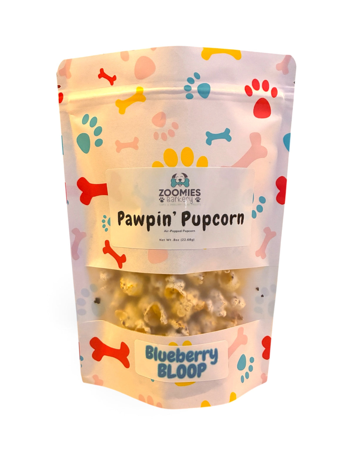 Blueberry Bloop Pawpin’ Pupcorn
