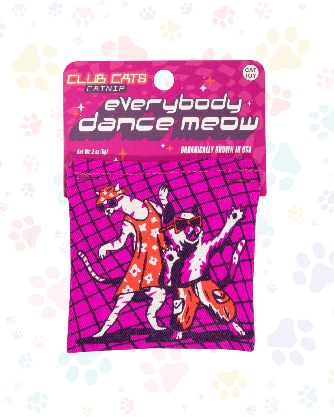 Everybody Dance Meow Club Cats Catnip Toy