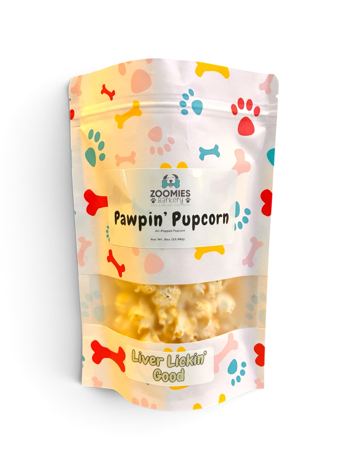 Liver Lickin' Good Pawpin' Pupcorn